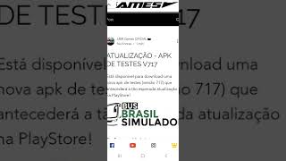 SAIUUU 🔥 ATUALIZAÇÃO DO BUS BRASIL SIMULATOR V717  BAIXE JÁ  DOWNLOAD NA DESCRIÇÃO [upl. by Ahseenat]