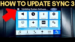 How to Update FORD SYNC 3 to the Latest Version USB [upl. by Yttel]