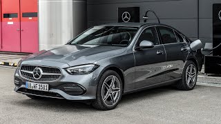 NEW Mercedes CCLASS 2022 Plug in HYBRID  FIRST LOOK exterior amp interior Selenite Grey [upl. by Ninahs]