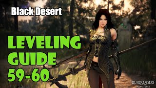 Black Desert Fast No Grind Leveling Guide  5960  UPDATED PC GUIDE IN DESCRIPTION [upl. by Cavanagh948]