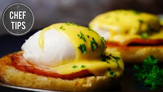 Blender Hollandaise Sauce Recipe  Chef Tips [upl. by Akihsar]