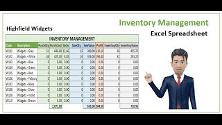 How to create an Inventory Management System using Excel in 2021 [upl. by Uda]