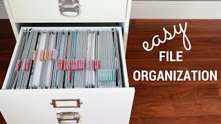 HOW TO ORGANIZE YOUR FILES [upl. by Aeneas617]