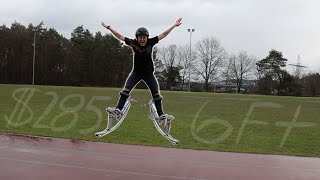 These stilts let you jump 6 feet in the air Skyrunners [upl. by Dino312]