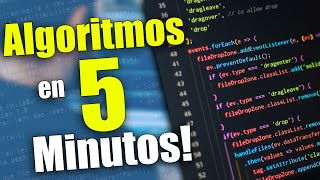 ALGORITMOS en 5 Minutos o más wElTallerDeTD [upl. by Sanbo74]