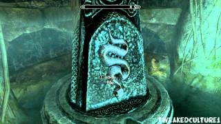 Forbidden Legend Geirmunds Hall Puzzle Unlock Skyrim  WalkThrough [upl. by Anivahs]