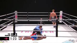 Nate Robinson vs Jake Paul  KNOCKOUT [upl. by Comptom]