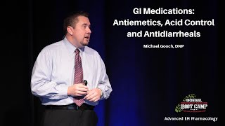 GI Medications Antiemetics Acid Control and Antidiarrheals  Advanced EM Pharmacology Workshop [upl. by Yenrab]