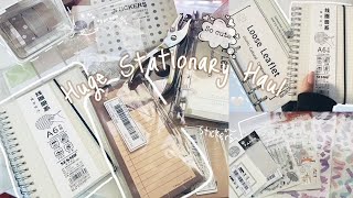 🍑 a huge cute and affordable stationery haul  SHEIN [upl. by Milo]