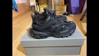 Balenciaga Track black review and on feet [upl. by O'Brien]