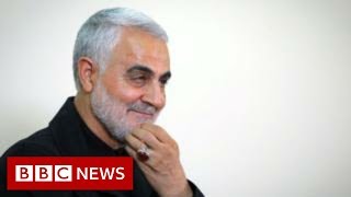 Qasem Soleimani US kills top Iranian general in Baghdad air strike  BBC News [upl. by Scheld773]