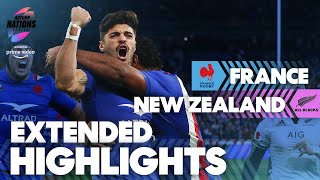 France 40  25 New Zealand  EXTENDED HIGHLIGHTS  Autumn Nations Series 2021 [upl. by Asile]