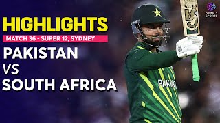 PAKvsSA Match Highlights  Pakistan vs South Africa  T20I World Cup  Digital2 Sports [upl. by Akerdna]