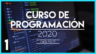 Curso de PROGRAMACIÓN DESDE CERO ✅ 2020  Conceptos básicos [upl. by Monro]