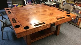 DIY Gaming Table for 150 [upl. by Ahsirak567]