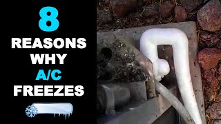 8 Reasons Why Your AC is Freezing Up [upl. by Prissy931]