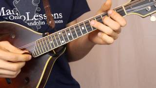 The Glasgow Reel Tam Lin With Tabs amp Play Along Tracks  Mandolin Lesson [upl. by Aicenek655]