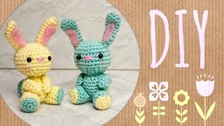 Hase häkeln · Häkelanleitung  Amigurumi by justMiko [upl. by Einahc]