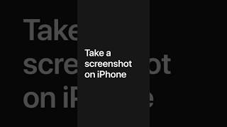 Take a screenshot on iPhone — Apple Support [upl. by Afira]