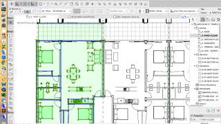 ArchiCAD 21  tutorial part 25  hotlinked modules [upl. by Gnihc]