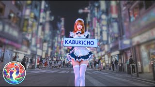 Exploring Shinjuku Kabukicho at Night 東京のナイトウォーク Tokyo Night Walk 歌舞伎町 HDR DJI Osmo Pocket 3 [upl. by Allerym]