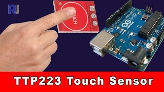 How to use TTP223 Capacitive touch Arduino module [upl. by Dione]