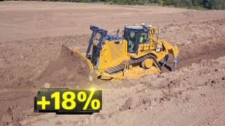 8 Ways the Cat® D8T Dozer Beats the John Deere 1050K [upl. by Ilrahc814]