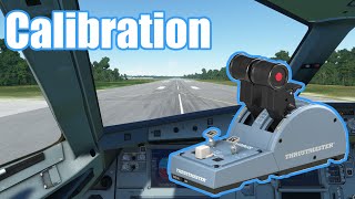 Airbus Throttle Quadrant  Calibration  EASY [upl. by Anirehs]