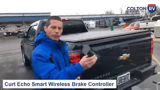 Curt Echo Smart Wireless Brake Controller  How it Works [upl. by Arvo]