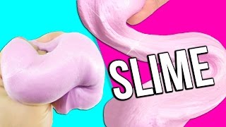 HAZ SLIME ESPONJOSO SIN BORAX  DIY FLUFFY SLIME  Tutoriales Belen [upl. by Loss242]