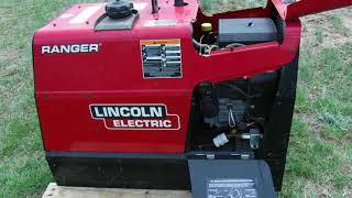 Lincoln Ranger 250 Arc WelderGenerator [upl. by Hnoj]