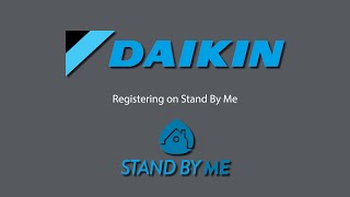 Registering your Daikin System on Stand By Me [upl. by Onilegna179]