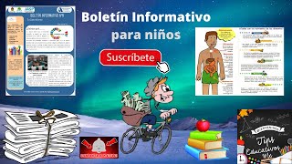 BOLETÍN INFORMATIVO PARA NIÑOS [upl. by Yeslehc]