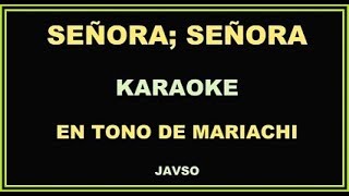 Señora Señora Karaoke JAVSO [upl. by Marguerita109]