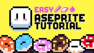 Aseprite Tutorial For Beginners Pixel Art [upl. by Jeconiah]