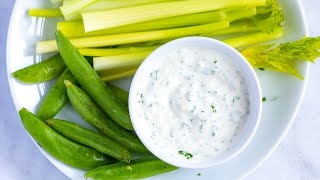 Homemade Blue Cheese Dressing Recipe [upl. by Enaitsirk]