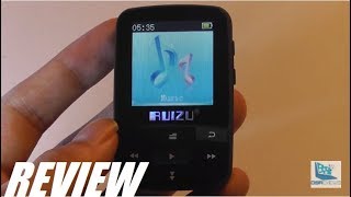 REVIEW Ruizu X50 Clip  Sports Mp3 Player Bluetooth [upl. by Kallman]