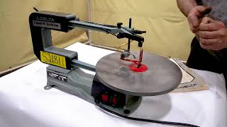 Delta 16” Scroll Saw 2 Speed Model 40560 [upl. by Dieter]