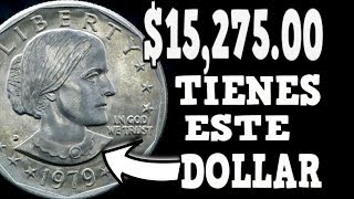 VALIOSA MONEDA DE UN DOLLAR VALOR 15288 00 SUSAN B ANTHONY COIN [upl. by Ihcehcu90]