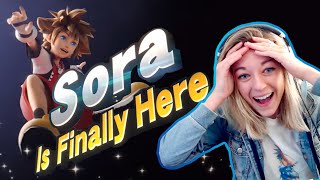 SORA IN SMASH REACTION [upl. by Adiene204]