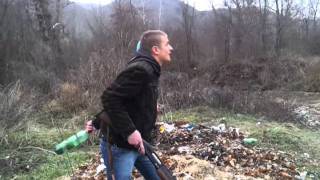 baikal mp 153 supermagnum shooting [upl. by Marika]