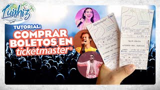 Tutorial ¿Cómo comprar boletos en Ticketmaster  ¡Muy Fácil [upl. by Jochebed]