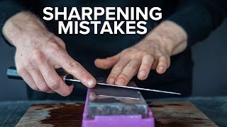 Whetstone Sharpening Mistakes that Most Beginners Make [upl. by Rattan]