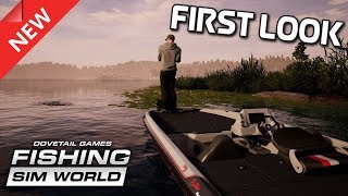 FISHING SIM WORLD Dovetail Games  PRERELEASE GAMEPLAY [upl. by Viguerie]