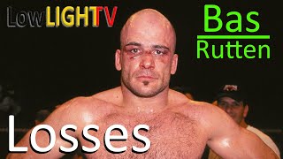 Bas quotEl Guapoquot Rutten ALL 4 LOSSES in MMA Fights Lowlight TV [upl. by Hcahsem]