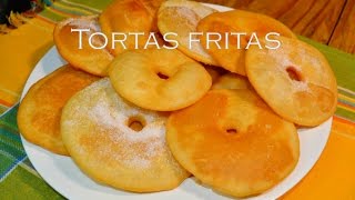 TORTAS FRITAS la receta mas facil [upl. by Crompton371]