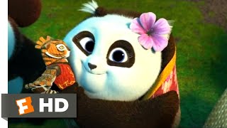 Kung Fu Panda 3 2016  Secret Panda Village Scene 410  Movieclips [upl. by Palla]