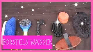 Borstels wassen  PaardenpraatTV [upl. by Brunelle]