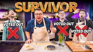 KITCHEN SURVIVOR Cooking Challenge 4 Start 1 Remains [upl. by Nenerb]