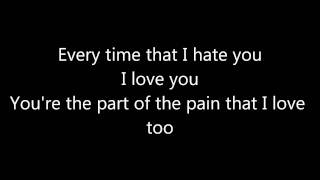 Adelitas Way Hate Love Lyrics [upl. by Maryrose]